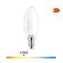 Philips Bombilla Vela LED E14 4,3W 470 lm 4000K Luz Día