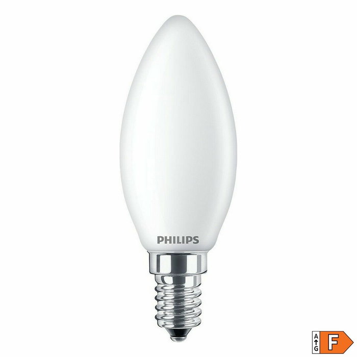 Philips Bombilla Vela LED E14 4,3W 470 lm 4000K Luz Día