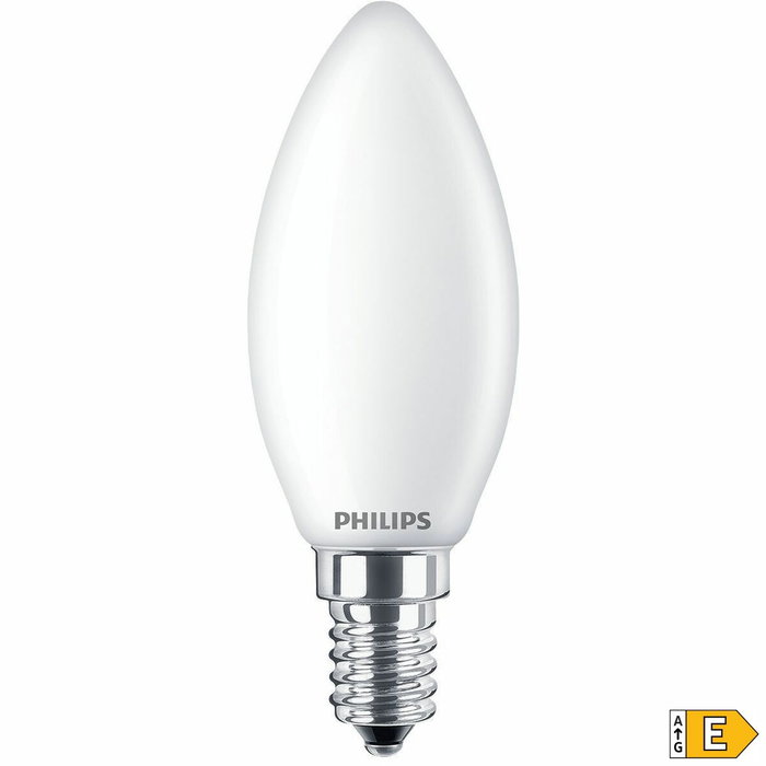 Philips Bombilla vela LED E14 6,5W 806lm 4000K Luz día