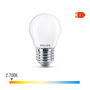 Philips Bombilla Esférica LED E27 4.3W 470lm Luz Cálida 2700K Equivalente 40W, Ø4.5x8.2cm, No Regulable, Clase F