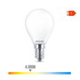 Philips Bombilla Esférica LED E14 4,3W 470lm 4000K Luz Día