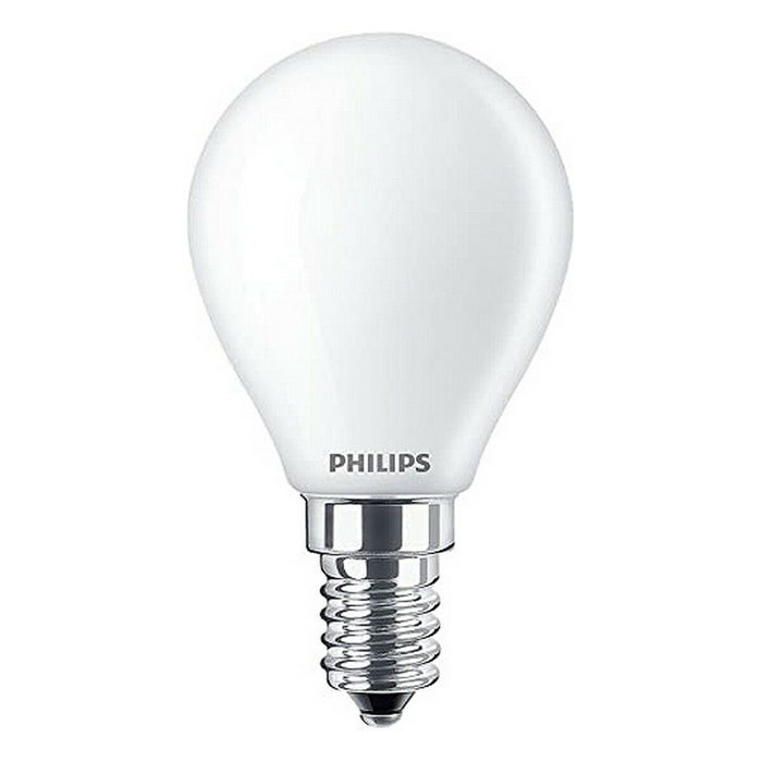 Philips Bombilla Esférica LED E14 4,3 W 470 lm Luz Fría Philips Bombilla Esférica LED E14 4,3 W 470 lm Luz Fría