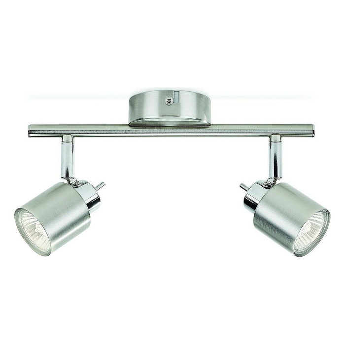 Philips Meranti Regleta de 2 elementos GU10 cromo mate Philips Meranti Regleta de 2 elementos GU10 cromo mate