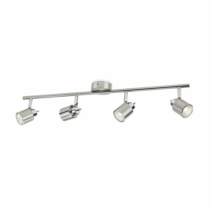Philips Meranti Regleta de 4 elementos GU10 Cromo mate Philips Meranti Regleta de 4 elementos GU10 Cromo mate