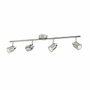 Philips Meranti Regleta de 4 elementos GU10 Cromo mate