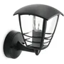 Philips Creek Aplique Exterior Negro E27