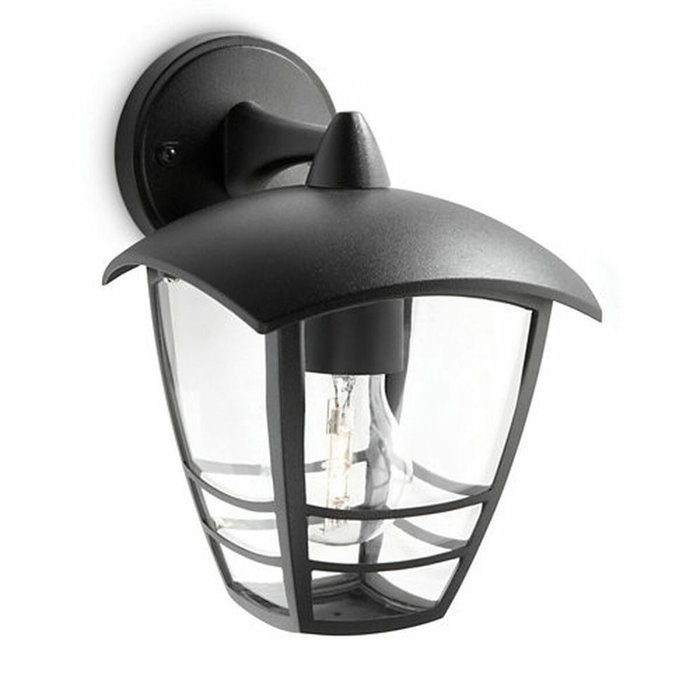 Philips Creek Aplique de Pared Exterior Negro Descendente