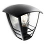 Philips Aplique exterior Creek Negro E27