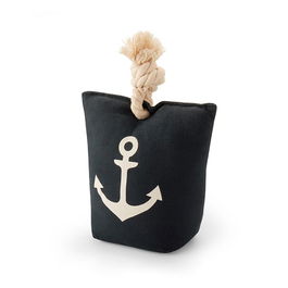 Inofix Tope Textil Sujetapuertas 1kg Marino Azul 19x15x9cm