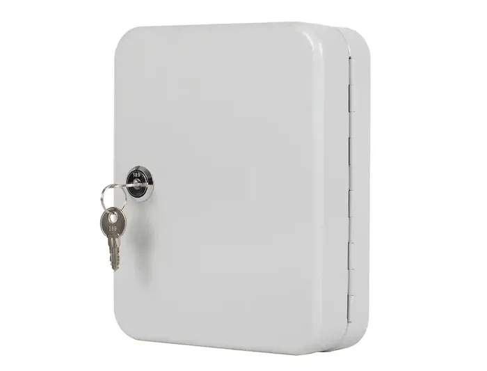 Q-connect Armario Metálico Portallaves de Acero para 20 llaves, 200x160x60 mm