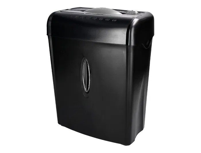 Q-connect Destructora kf17970 6 Hojas, Papelera 14L, Corte Partículas P-3, Grapas, Clips, Tarjetas