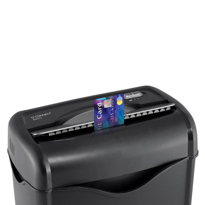 Q-connect KF17970 Destructora de Documentos de 6 Hojas y Papelera de 14L Q-connect KF17970 Destructora de Documentos de 6 Hojas y Papelera de 14L