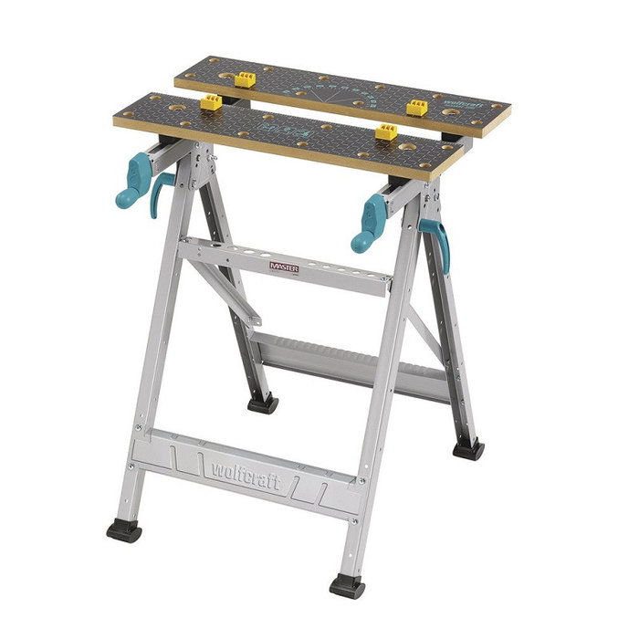 Wolfcraft Mesa de Trabajo Universal Master 200 Plegable MDF