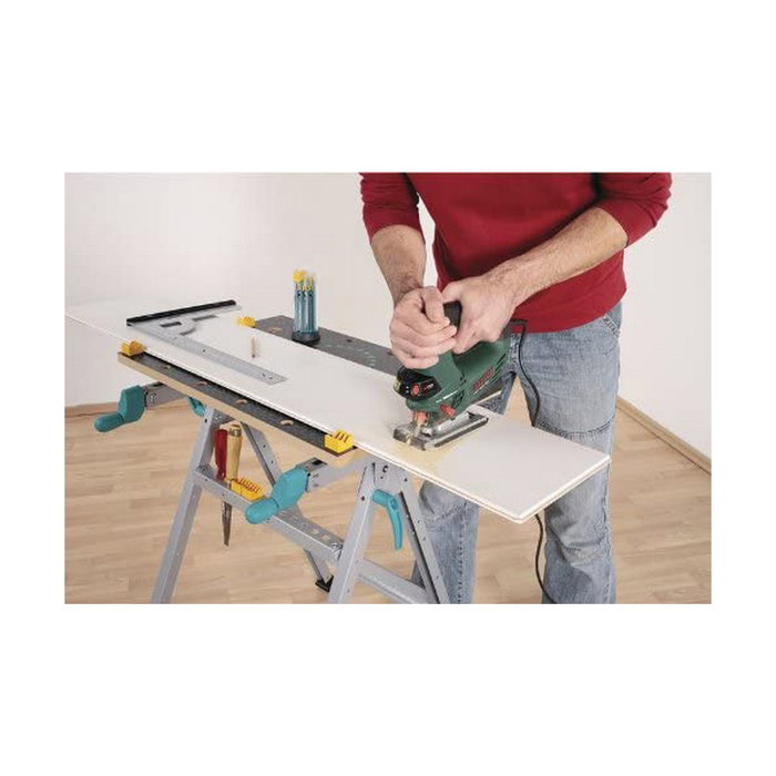 Wolfcraft Mesa de Trabajo Universal Master 200 Plegable MDF