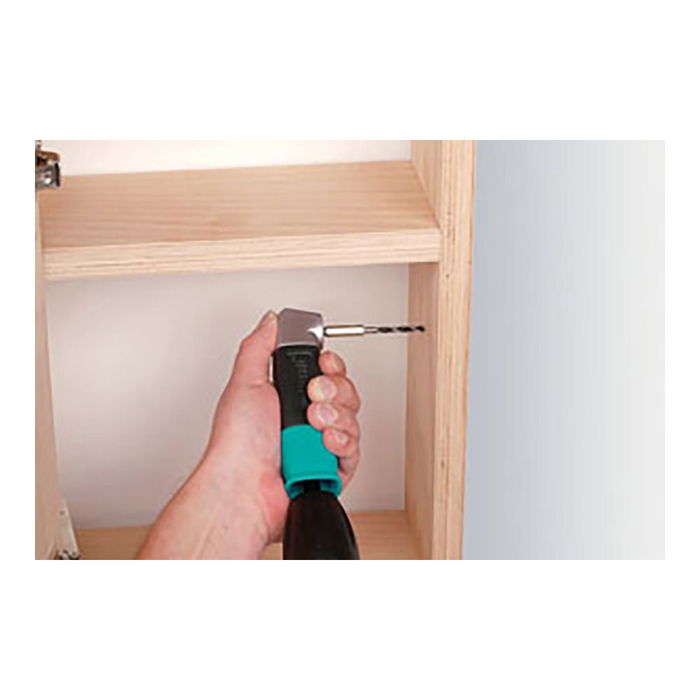 Wolfcraft Atornillador Angular 90° Profesional/Doméstico Metal 15,3x3,2x3,2 cm