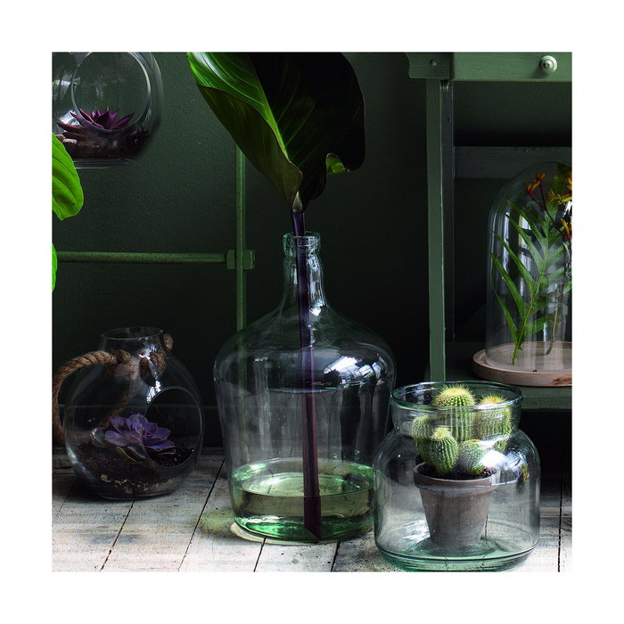 Mica Decorations Garrafa Cristal Diego 4L Transparente Ø18 x 30 cm Mica Decorations Garrafa Cristal Diego 4L Transparente Ø18 x 30 cm