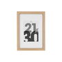 Atmosphera Marco de Fotos de Madera Natural, 21x30 cm, A4, Para Pared o Mesa, Decoración del Hogar