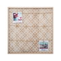 Cuadro Portafotos con Pinzas Atmosphera Madera MDF 48 x 48 x 2 cm