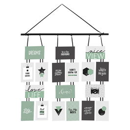 Atmosphera Gabor - Marco collage para 18 fotos de 10x15 cm, acrílico, 66x68x1.5 cm