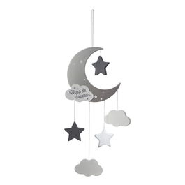 Atmosphera Movil infantil Luna gris decorativo