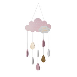 Atmosphera Móvil infantil modelo nube color rosa