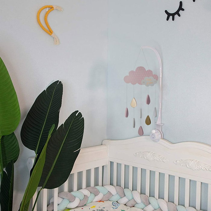 Atmosphera Móvil infantil modelo nube color rosa