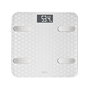 Laica Ps7011 Báscula de Baño Smart Bluetooth con Cálculo de Composición Corporal, Color Blanco, Peso Máximo 180 kg