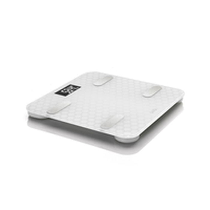 Laica Báscula de Baño Digital Bluetooth Composición Corporal Inteligente Blanca 180Kg PS7011