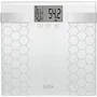 Laica Báscula de Baño Digital con Cálculo de la Composición Corporal, Color Blanco, Máximo 180 kg