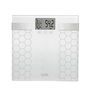 Laica PS5014 Báscula de Baño Digital con Cálculo de Composición Corporal, Blanco, Máximo 180 kg