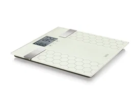 Laica PS5014 Báscula de Baño Digital de Composición Corporal, Gris