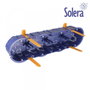 Solera Caja de Mecanismos para Empotrar E3-60120 4 Mecanismos 8 Entradas Tubos Ø20 25 4 Ø20 4 Ø16 281x68x46mm
