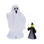 Figura Halloween con LED y Sonido de 14 cm, Modelos Variados