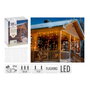 Home & Styling Cortina LED Multifunción Efecto Flash Exterior 189 LEDs Blanco Cálido 2x0.7m IP44