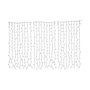 Home & Styling Cortina de luces 189 LEDs Blanco cálido con efecto flash