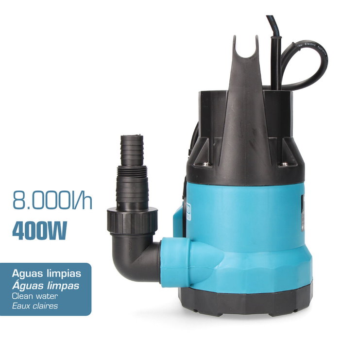 Koma Tools Bomba de drenaje aguas limpias 400 W Bal-400