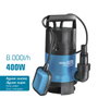 Koma Tools Bomba de drenaje para aguas sucias Bas-400 400W