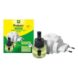 Massó Aparato difusor líquido insecticida mosquitos 33 ml + recambio