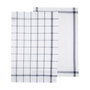 Atmosphera Trapos de cocina cuadros azules 45 x 70 cm, 2 uds