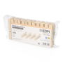 Edm 24 Pinzas de Madera para la Ropa, Muelle Metálico Inoxidable, Medida 7 cm