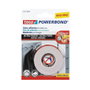 Tesa Powerbond Ultra Strong Cinta Adhesiva Doble Cara 1,5 m x 19 mm Blanco