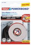 Tesa Powerbond Ultra Strong Cinta Adhesiva Doble Cara 1,5 m x 19 mm Blanco