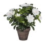 Mica Decorations Maceta de cerámica blanca Ø11,5 x 27 cm