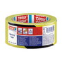 Tesa Cinta de balizar adhesiva negro/amarillo 50 mm x 33 m