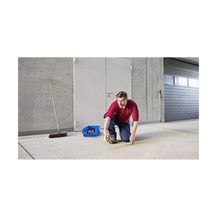 Tesa Cinta de balizar adhesiva amarilla 50 mm x 33 m Tesa Cinta de balizar adhesiva amarilla 50 mm x 33 m