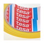Tesa Cinta de balizar adhesiva amarilla 50 mm x 33 m