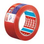 Tesa Cinta de balizar adhesiva roja 50 mm x 33 m