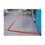 Tesa Cinta de balizar adhesiva roja 50 mm x 33 m