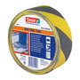 Tesa Cinta Antideslizante Negra/Amarilla 15 m x 50 mm