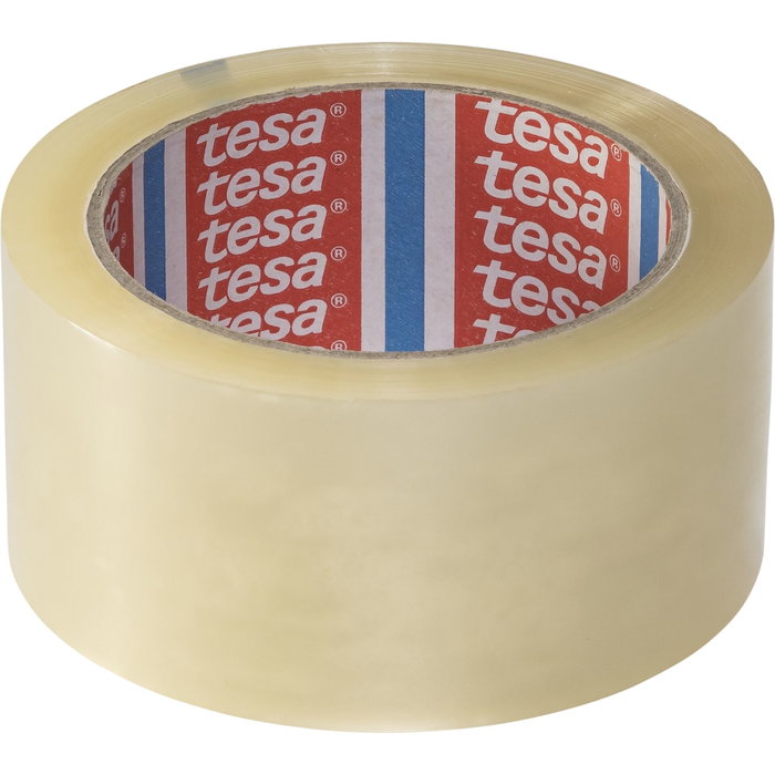 Tesa Cinta de Embalaje de Poliolefina Transparente 66 m x 50 mm